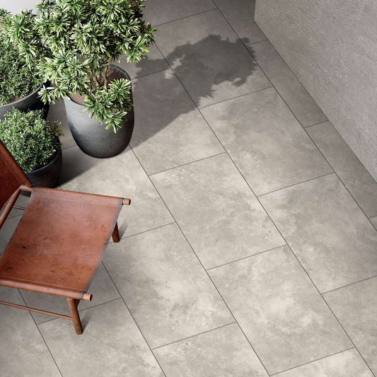 Limestone Grey 600x900 Outdoor Porcelain Paving