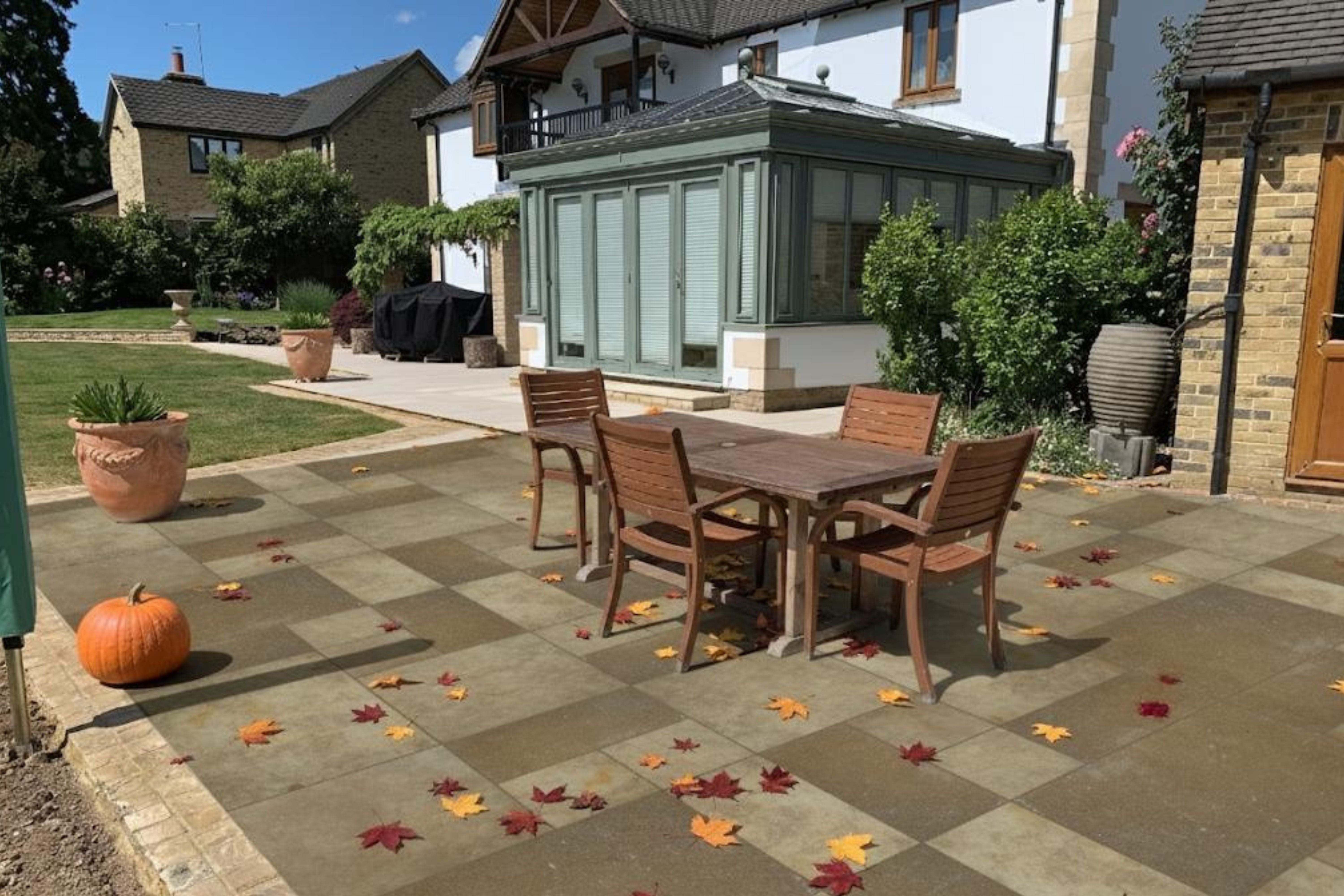 Halloween-Ready Exteriors: Dark & Dramatic Stone Paving Choices