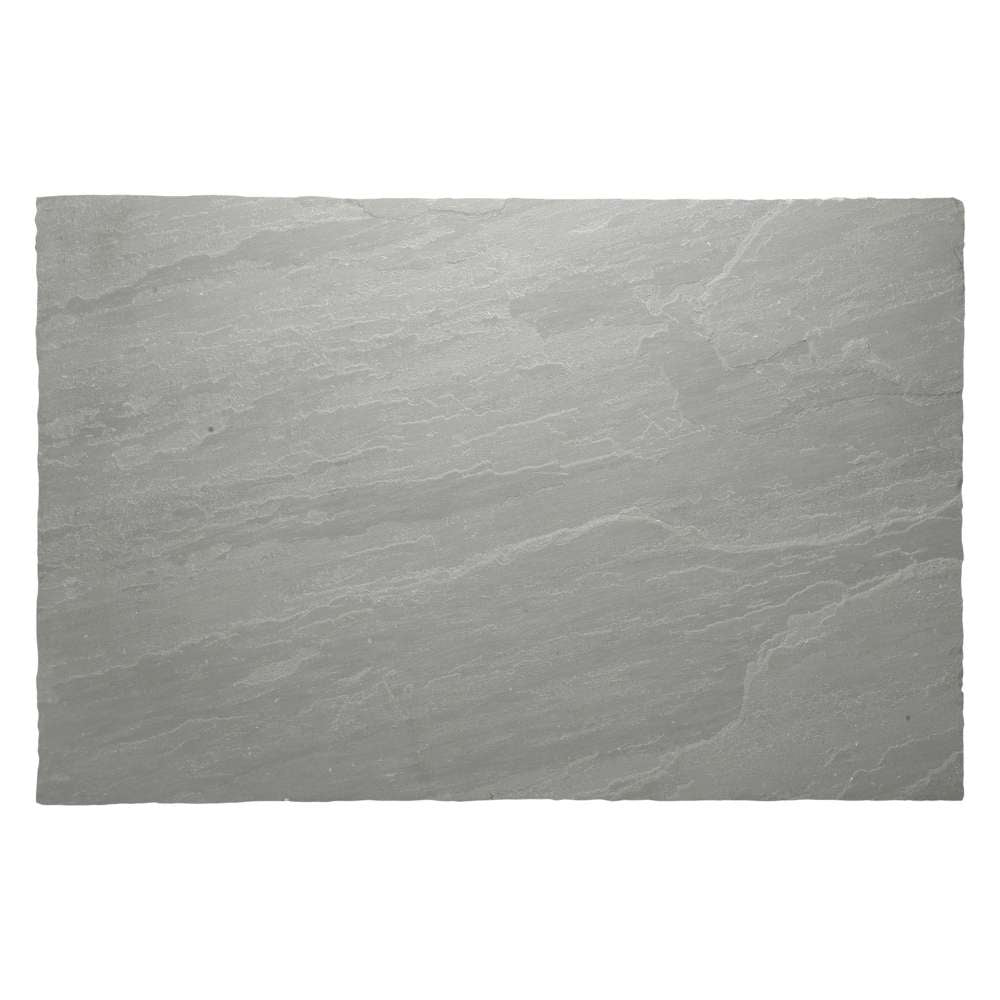 Kandla Grey Riven Sandstone 600x900 Paving Slabs