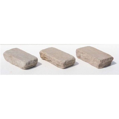 Raj Green Tumbled Sandstone 100X200 Block Setts