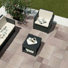 Ravina Riven Sandstone Mixed Patio Paving Slabs