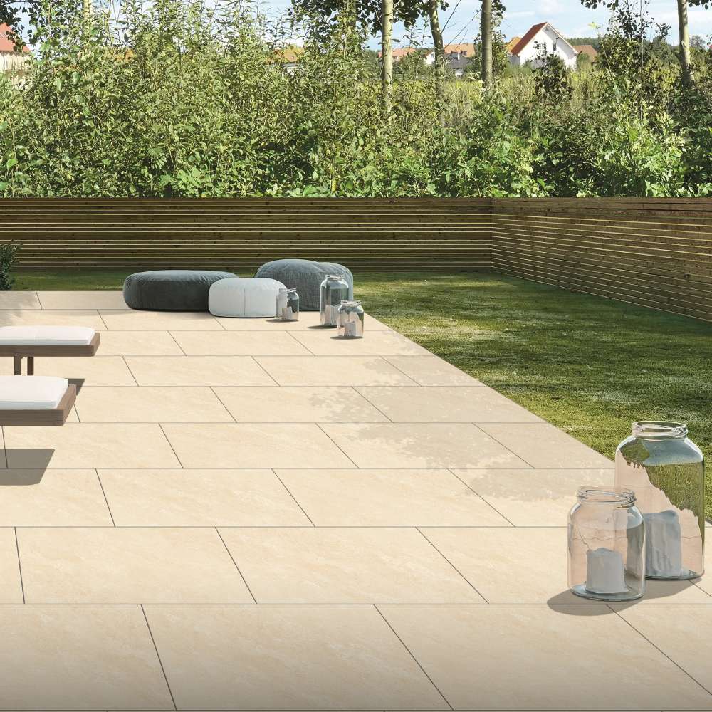 Cosmic Ivory 600x900 Outdoor Porcelain Paving