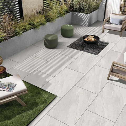 County Light Grey 600x900 Outdoor Porcelain Paving