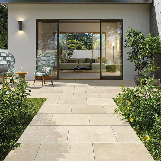 Egyptian Limestone 600x900 Outdoor Porcelain Paving