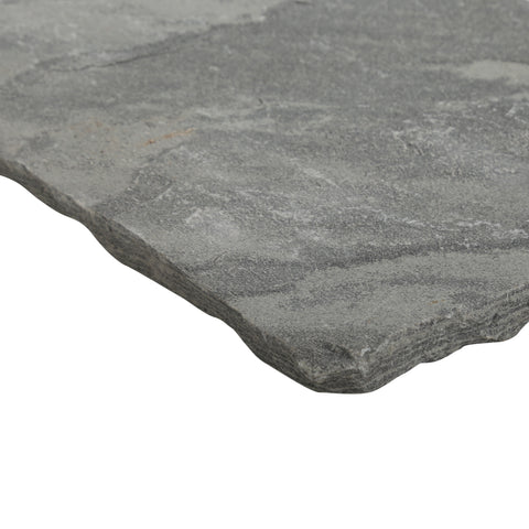 Sagar Black Riven Sandstone 600x900 Paving Slabs