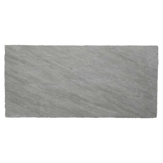 Kandla Grey Riven Sandstone 600x290 Paving Slabs - 18mm