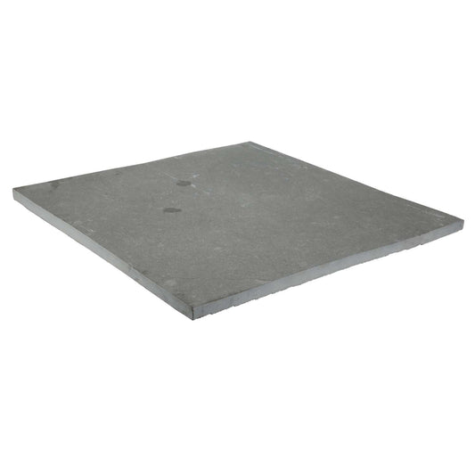 Dove Grey Riven Limestone 600x600 Sawn Edged Paving Slabs