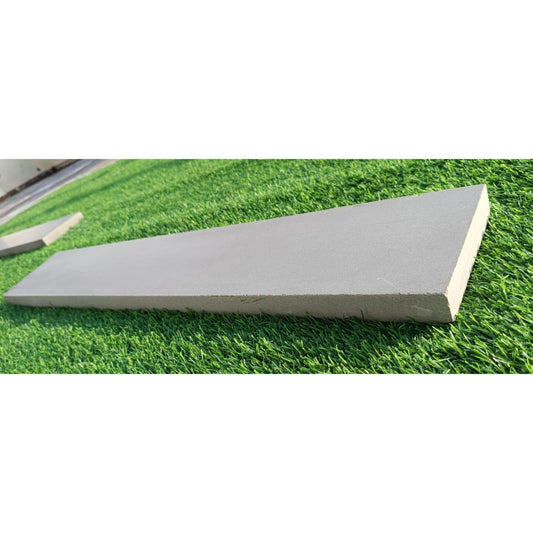 Kandla Grey Smooth Sandstone 900x150 Step Risers