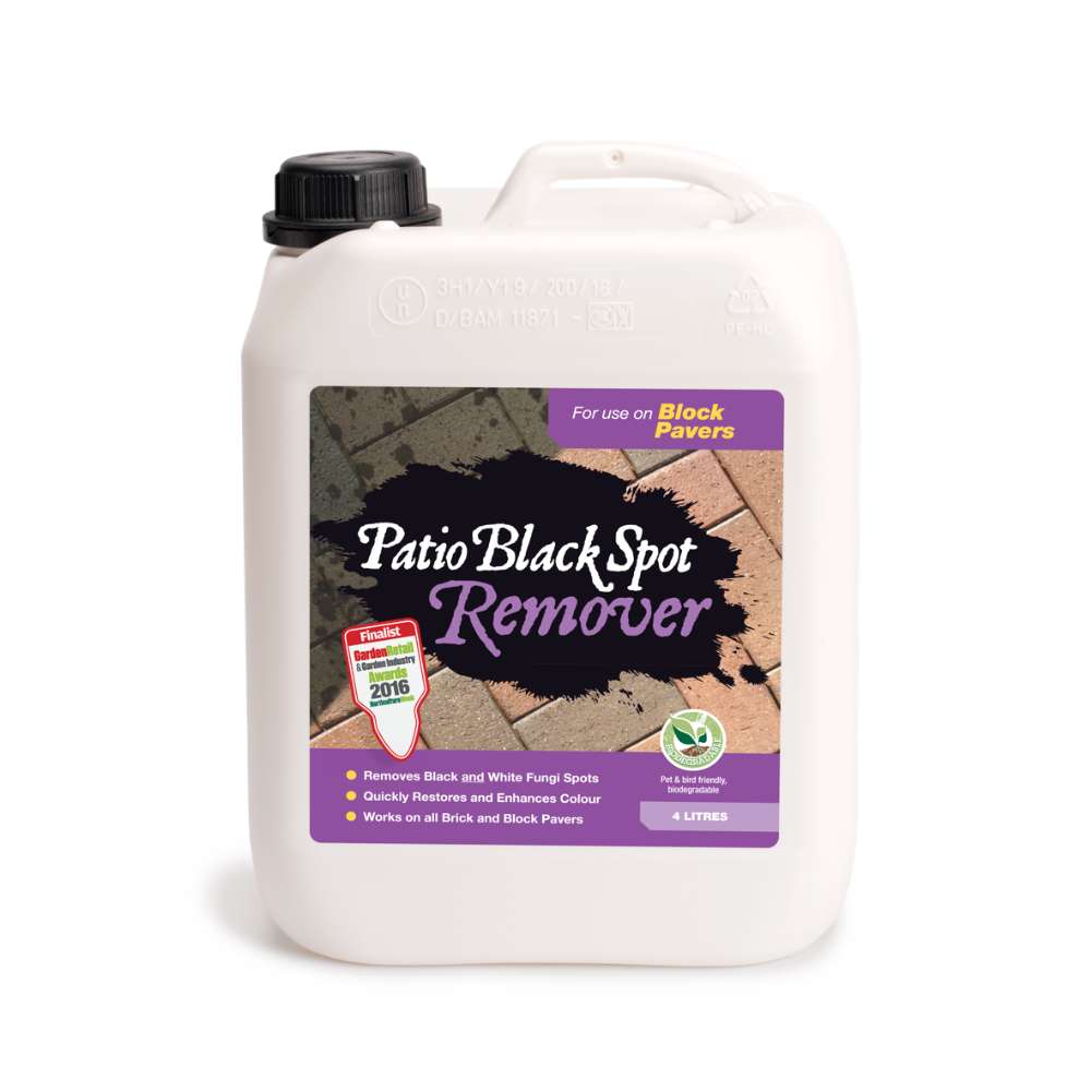 Patio Black Spot Remover for Block Paving