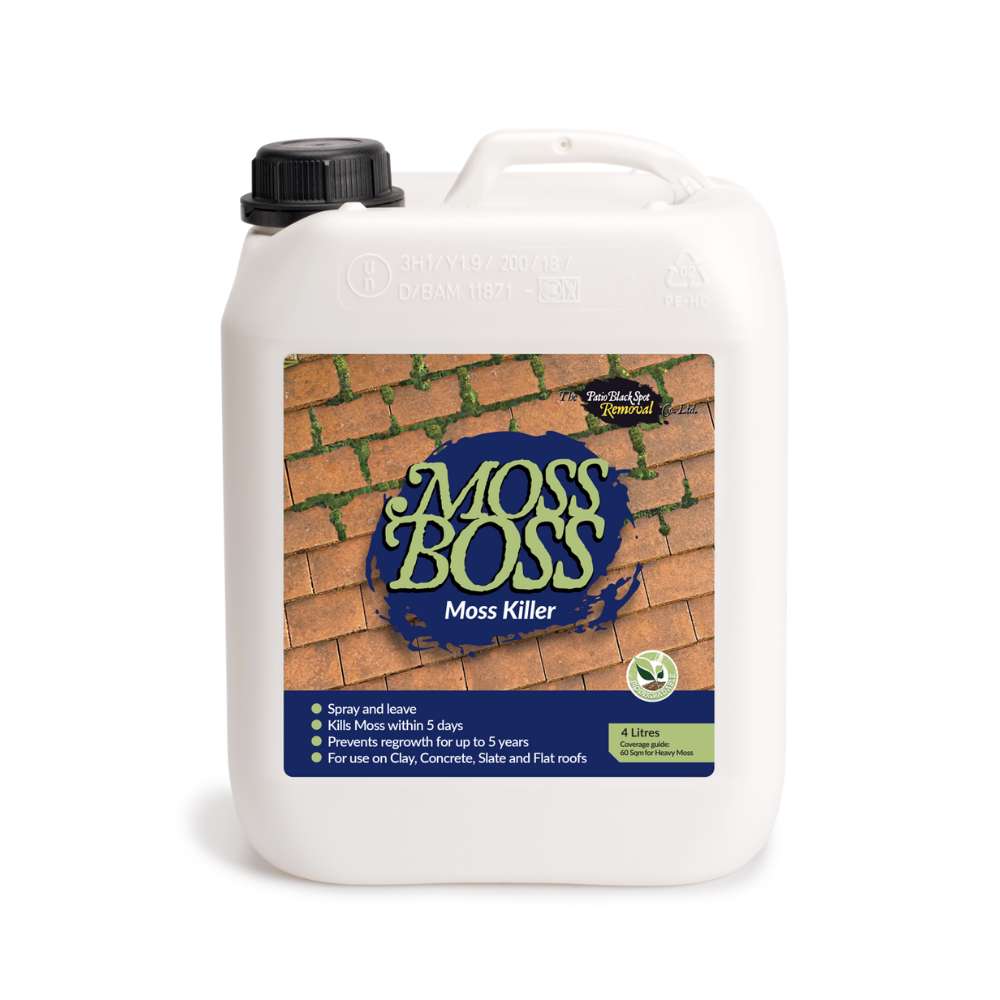 Moss Boss Natural Stone Moss Killer