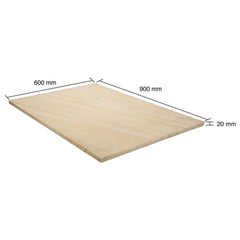 Teak Wood Smooth Sandstone 600x900 Sawn Edged Paving Slabs